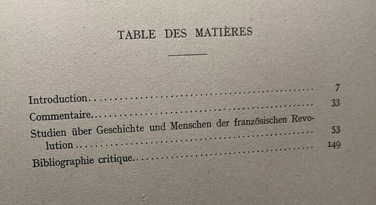 Études sur l'histoire et les hommes de la révolution française manuscrit inédit introduction et commentaire: Joseph Dresch - bibliothèque de la société des études germaniques VI
