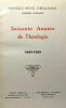 Soixante ann&eacute;es de Th&eacute;ologie - 1869-1929 - nouvelle revue th&eacute;ologique num&eacute;ro jubilaire. Collectif