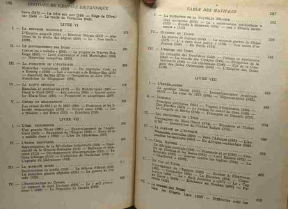 Histoire de l'Empire Britannique - illustrée de 5 cartes