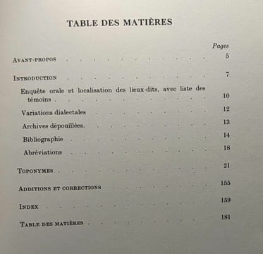 Toponymie de Lierneux - mémoires de la commission royale de toponymie et de dialectologie section wallone 16. Remacle Louis