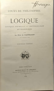 Logique - logique formelle critériologie méthodologie --- nouvelle édition - cours de philosophie