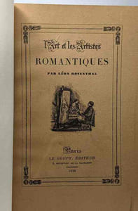 L'art et les artistes romantiques
