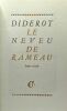 Le neveu de Rameau - satyre seconde. Diderot