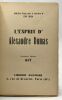 L'esprit d'Alexandre Dumas - collection d'anas sous la direction de Léon Treich - 3e édition. Léon Treich (ss La Dir.)