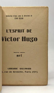 L'esprit de Victor Hugo - Collection d'Anas n°38. Léon Treich