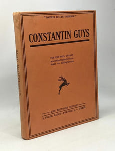 Constantin Guyes - coll. maitres de l'art moderne - avec 68 planches hors texte en héliogravure