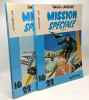 Mission spéciale (Une Aventure de Tanguy et Laverdure) - Première et Deuxième partie en 2 volumes --- Collection 16/22. Charlier Jean-Michel  Jijé