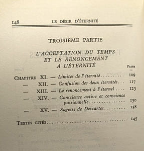 Le désir d'éternité