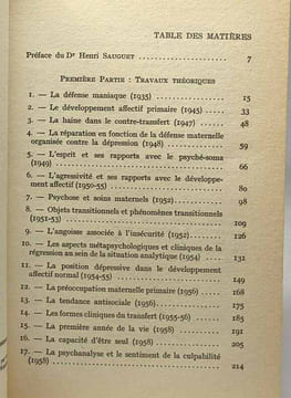 Processus de maturation chez l'enfant. Développement affectif et environnement + De la pédiatrie à la psychanalyse - 2 volumes. Winnicott