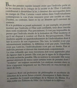 L'individu saisi par l'État: Lien social et volonté chez Hegel