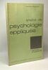 Traité de psychologie appliquée - 7 la psychologie appliquée au diagnostic des handicaps et la rééducation. Reuchlin Maurice
