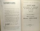 Annuaire de l'institut de philologie et d'histoire orientales et slaves --- Volume X (1950) + Volume XI (1951) + Volume XII (1952) --- mélanges Henri ...