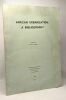 African urbanization a bibliography. Hyacinth I. Ajaegbu