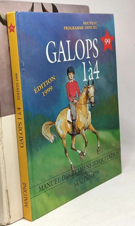 Etre cavalier Galop 1 à 4 spécial jeunes - Livre de Fédération