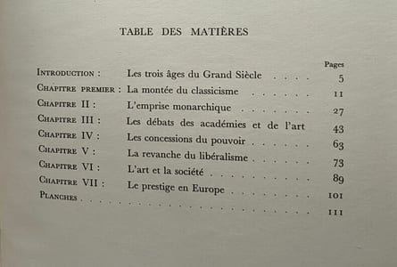L'art au siècle de Louis XIV