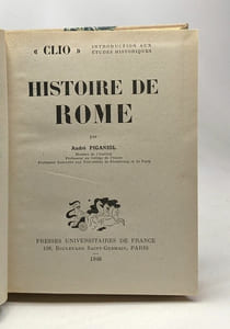 Histoire de Rome - coll. Clio