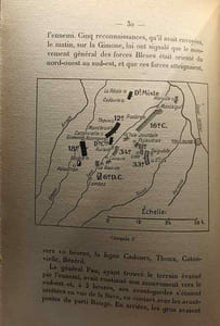 Les manoeuvres françaises du Sud-Ouest en 1913 - les opérations la leçon des manoeuvre - avec 6 croquis