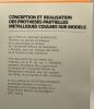 Conception et réalisation des prothèses partielles métalliques coulées sur modèle. Prof. Dr. R. Marxkors