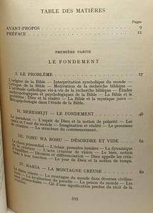 Naissance du monde - concepts et symboles de la création selon la Bible