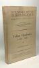 Nouvelle revue théologique - museum lessianum - section théologique - TABLE GENERALES 1940-1955 - TOMES LXVII-LXXVII. Collège philosophique et ...