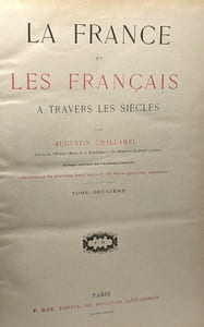 La France et les Français à travers les siècles - TOME UN à TROIS