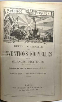 Revue universelle des inventions nouvelles et des sciences pratiques - année 1895 premier et deuxième semestre en 2 volumes - 8e année -science et progrès