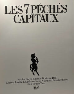 Les 7 péchés capitaux