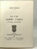 Le cas Albert Camus - coll. célébrités d'aujourd'hui. Anne Durand