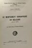 Le mouvement romantique en Belgique (1815-1850) TOME 1 - La bataille romantique - mémoires tome XVII. Charlier Gustave