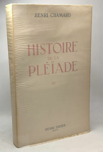 Histoire de la pléïade - TOME UN à QUATRE