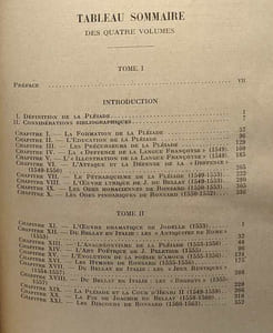Histoire de la pléïade - TOME UN à QUATRE