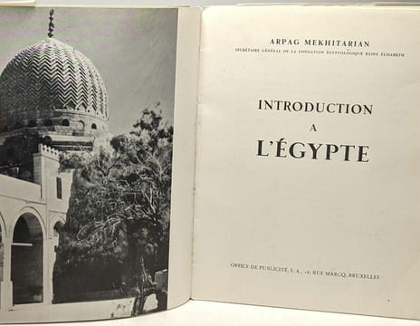 Introduction à l'Egypte. Arpag Mekhitarian