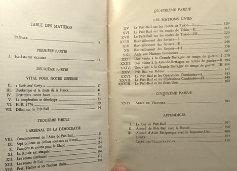 Le prêt-bail arme de victoire - origine et développemnet de la Loi et prêt-location. Eward R. Stettinius