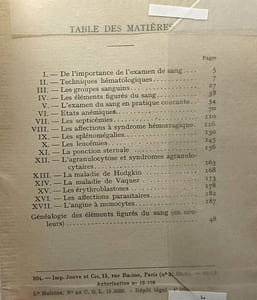 Hématologie clinique - 41 figures 1 hors texte