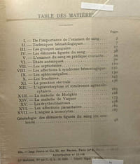 Hématologie clinique - 41 figures 1 hors texte