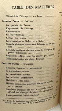 La perdrix - son élevage ses maladies - 2e éd. Lucas A