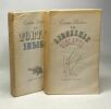 La tortue indigo (1937) + La libellule violette (1942) - 2 livres. Derème Tristan