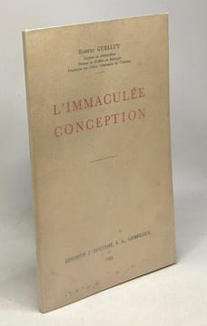 L'immaculée conception. Guelluy Robert
