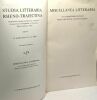 Miscellanea litteraria in commemorationem primi decenni instituti edita --- studia litteraria rheno-traiectina - VOLUMEN QUARTUM. H. Sparnaay W.A.P. ...