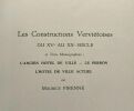 Les Constructions Verviétoises du XVe au XXe siècle et trois Monographies: l'Ancien hôtel de ville - Le perron l'hotel de ville actuel. Maurice ...