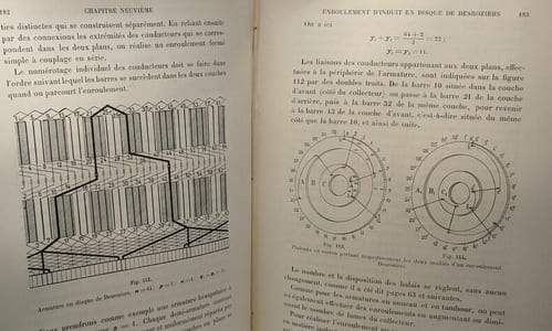 La machine dynamo à courant continu - TOME PREMIER: théorie de la Machine à courant continu + TOME DEUXIEME: construction calcul essais et fonctionnement de la machine à courant continu