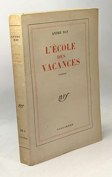 L'école des vacances. Bay André