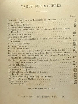 A travers Paris. Cain Georges