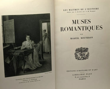Muses romantiques - les maîtres de l'histoire