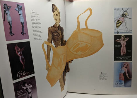 HISTOIRE DES DESSOUS. C.saint laurent