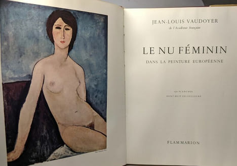 Le nu féminin dans la peinture européenne + Le nu et la pose. Vaudoyer Jean-Louis