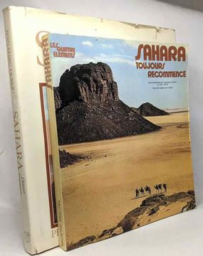 Sahara désert magique + Sahara toujours recommencé - les quatre éléments (hugot Durou) + Gens des nuages (Bruno Barbey Le Clézio). Durov monnot