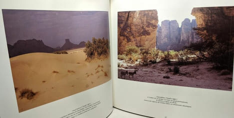 Sahara désert magique + Sahara toujours recommencé - les quatre éléments (hugot Durou) + Gens des nuages (Bruno Barbey Le Clézio). Durov monnot