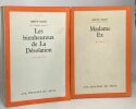 5 livres de Hervé Bazin dont 4 avec envoi de l'auteur: Madame Ex Chapeau bas + Le Matrimoine + Jour suivi de A la poursuite d'Iris + Les bienheureux ...