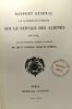 Rapport sur le service des aliénés en 1874 (TOME II) - ANALECTE. Constans Lunier Dumesnil